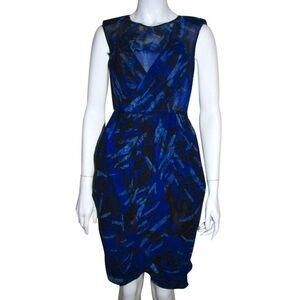 Whistles Patterned silk sleeveless Dress.